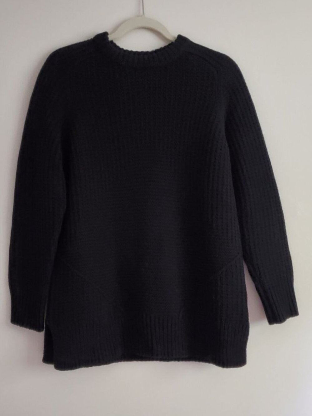 MICHAEL Michael Kors Black Chunky Knit Oversized Sweater XS